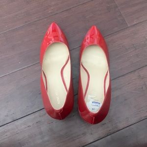 Red Patent Leather Pumps - 11M excellent condition
